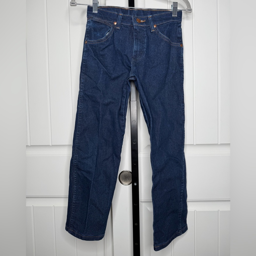 Wrangler Boys Classic Straight Blue Jeans